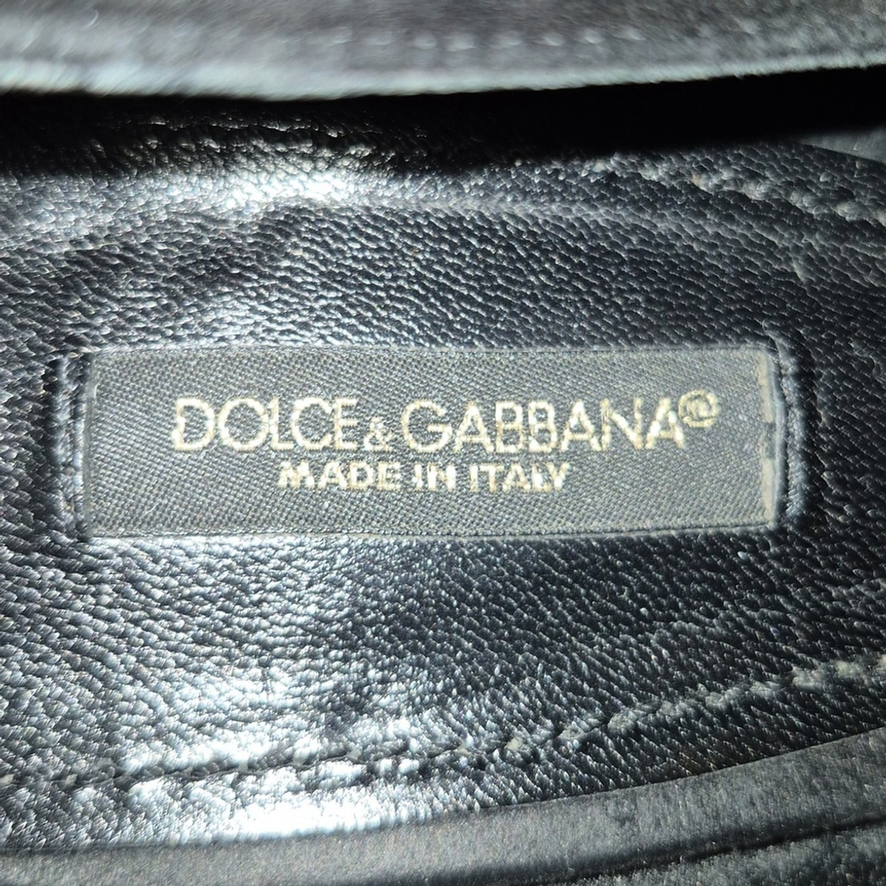 Dolce & Gabbana Black Suede With 1"platform. High Heel sz. 38 (#1706) - Picture 12 of 16